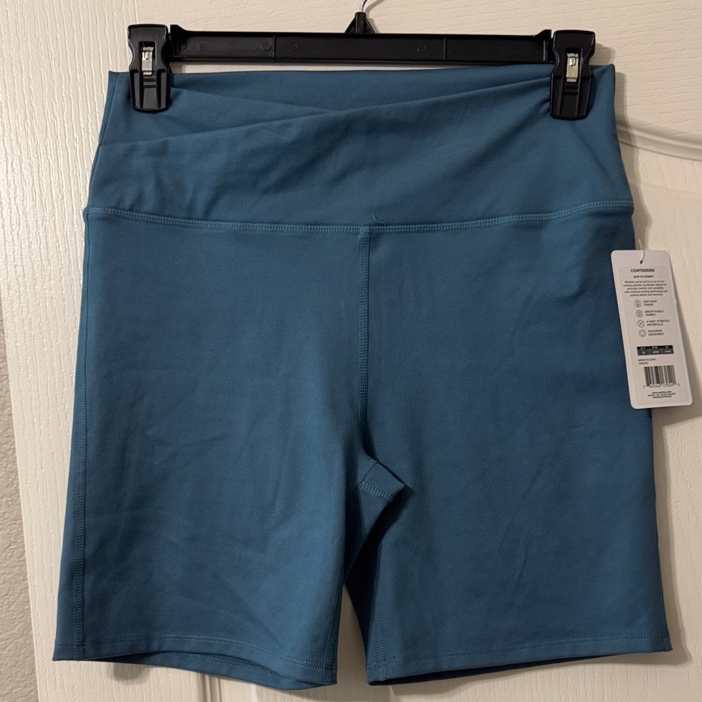 Marika Women's Cross-Waist Athletic Shorts XL NWT